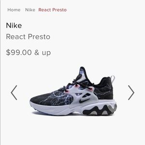 Nike REACT Presto